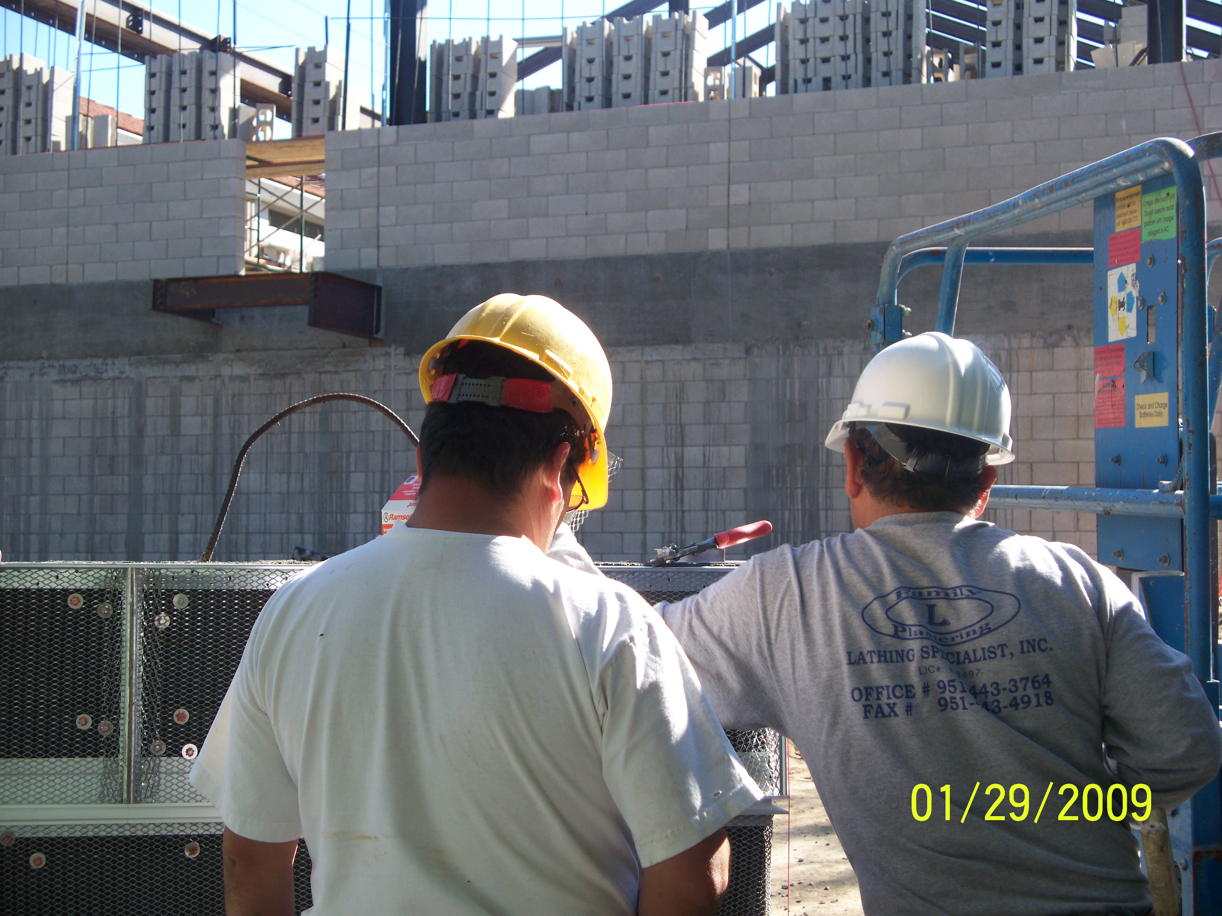 Construction of an addition to Richard Nixon Library in Yorba Linda, CA